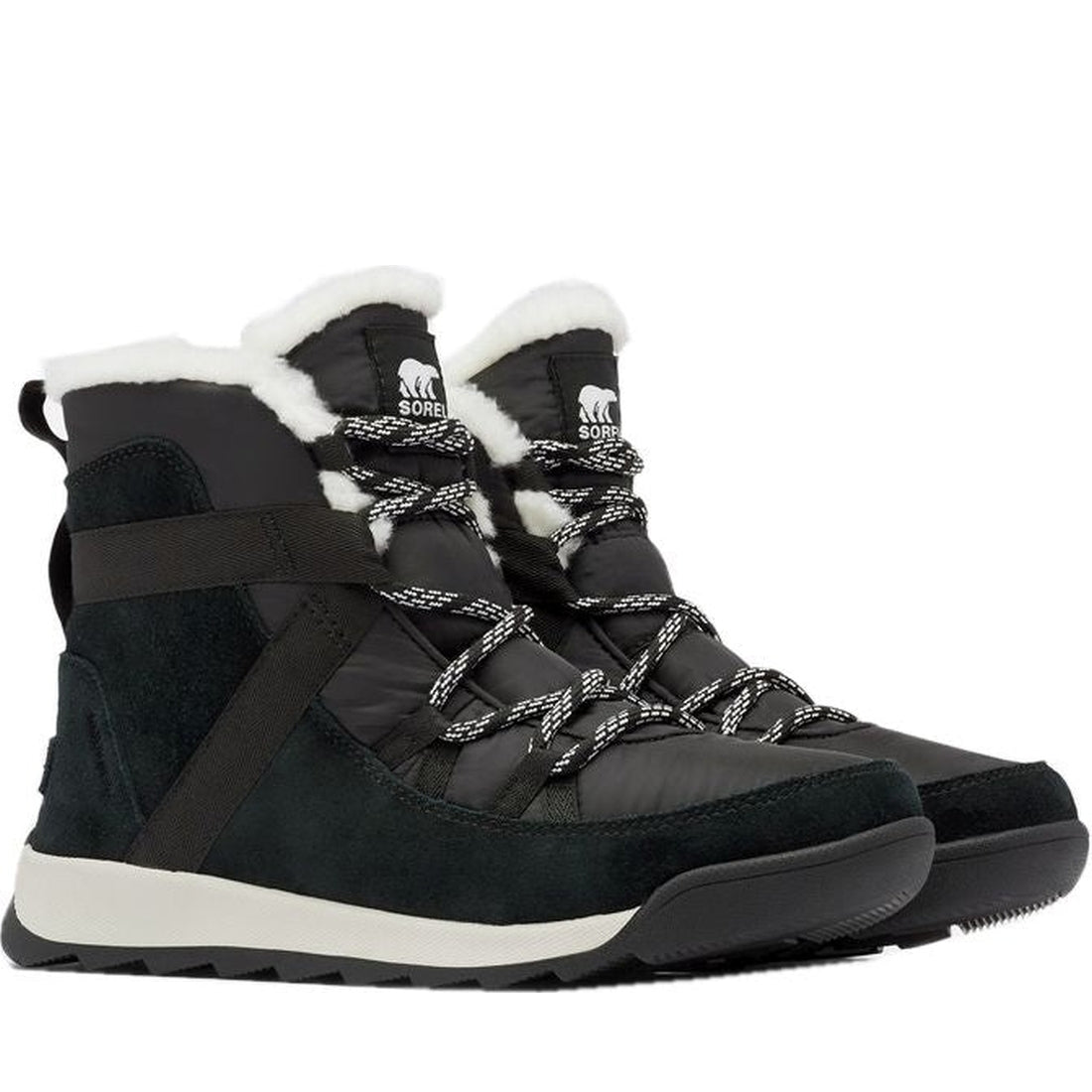 Sorel womens Black whitney ii flurry wp booties | Vilbury London