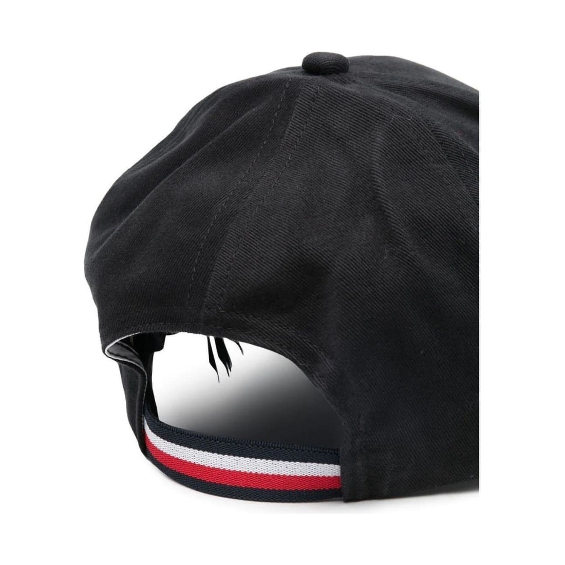 Tommy Hilfiger mens black th corporate cap | Vilbury London