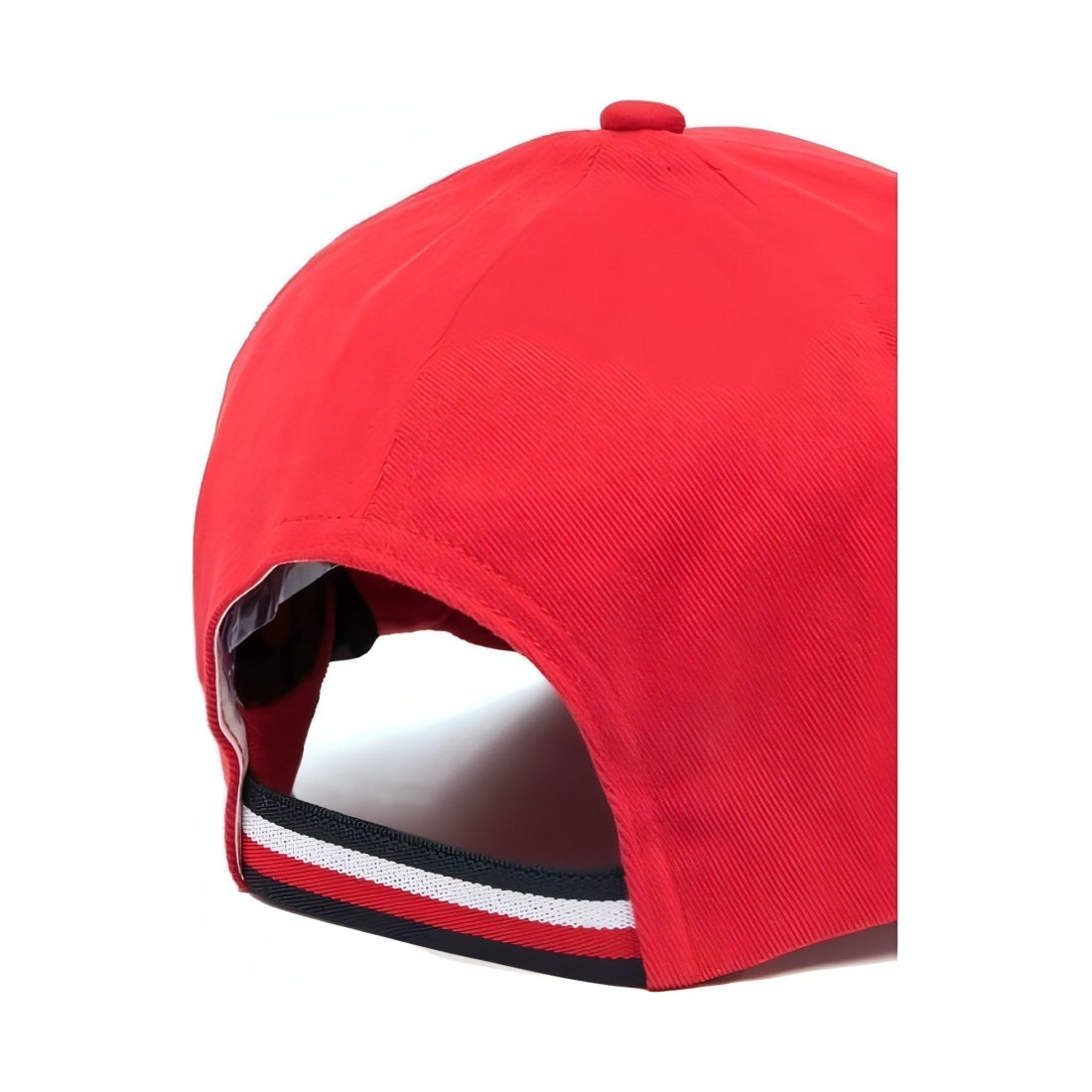 Tommy Hilfiger mens primary red th corporate cap | Vilbury London