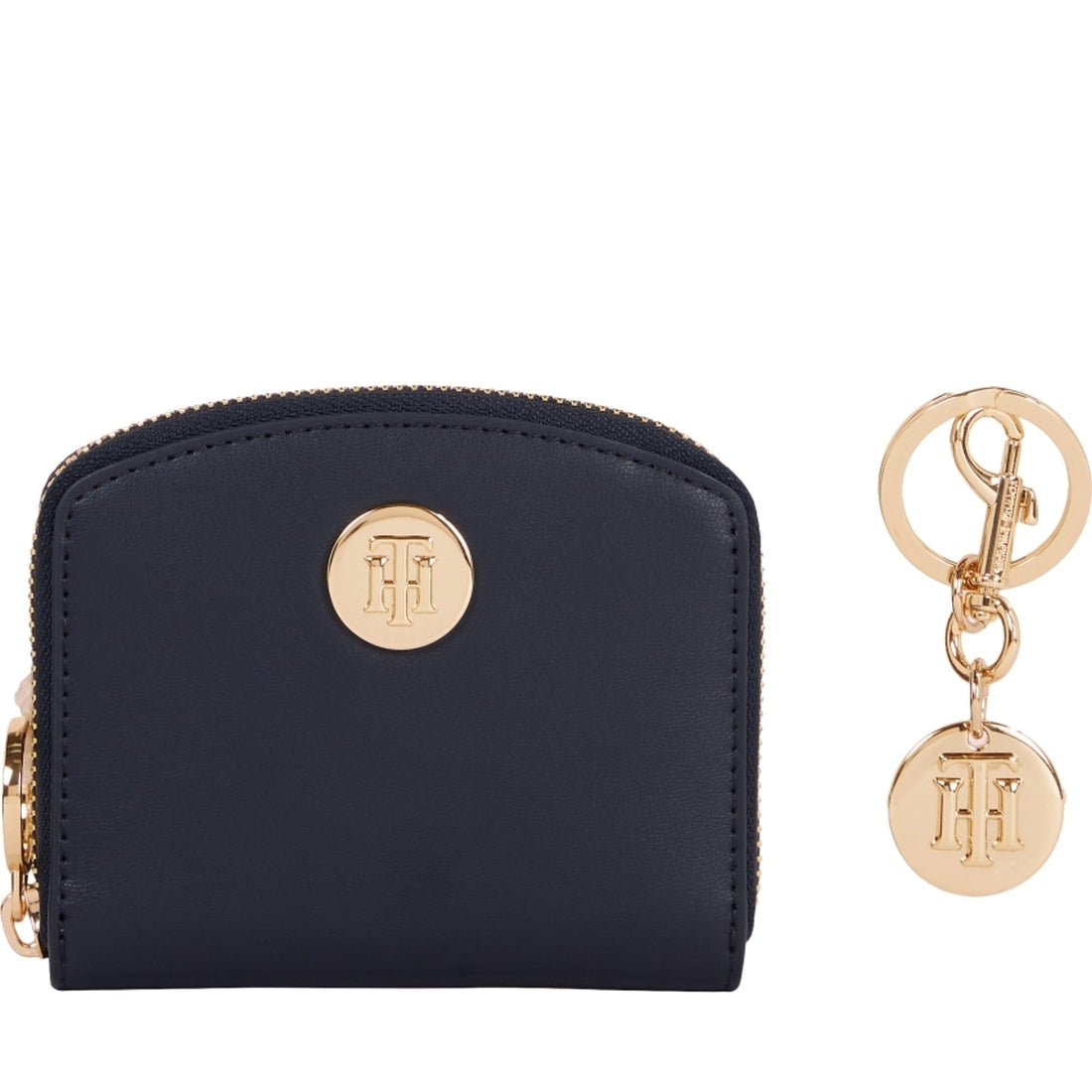 Tommy Hilfiger womens Space Blue chic med wallet and charm gp | Vilbury London