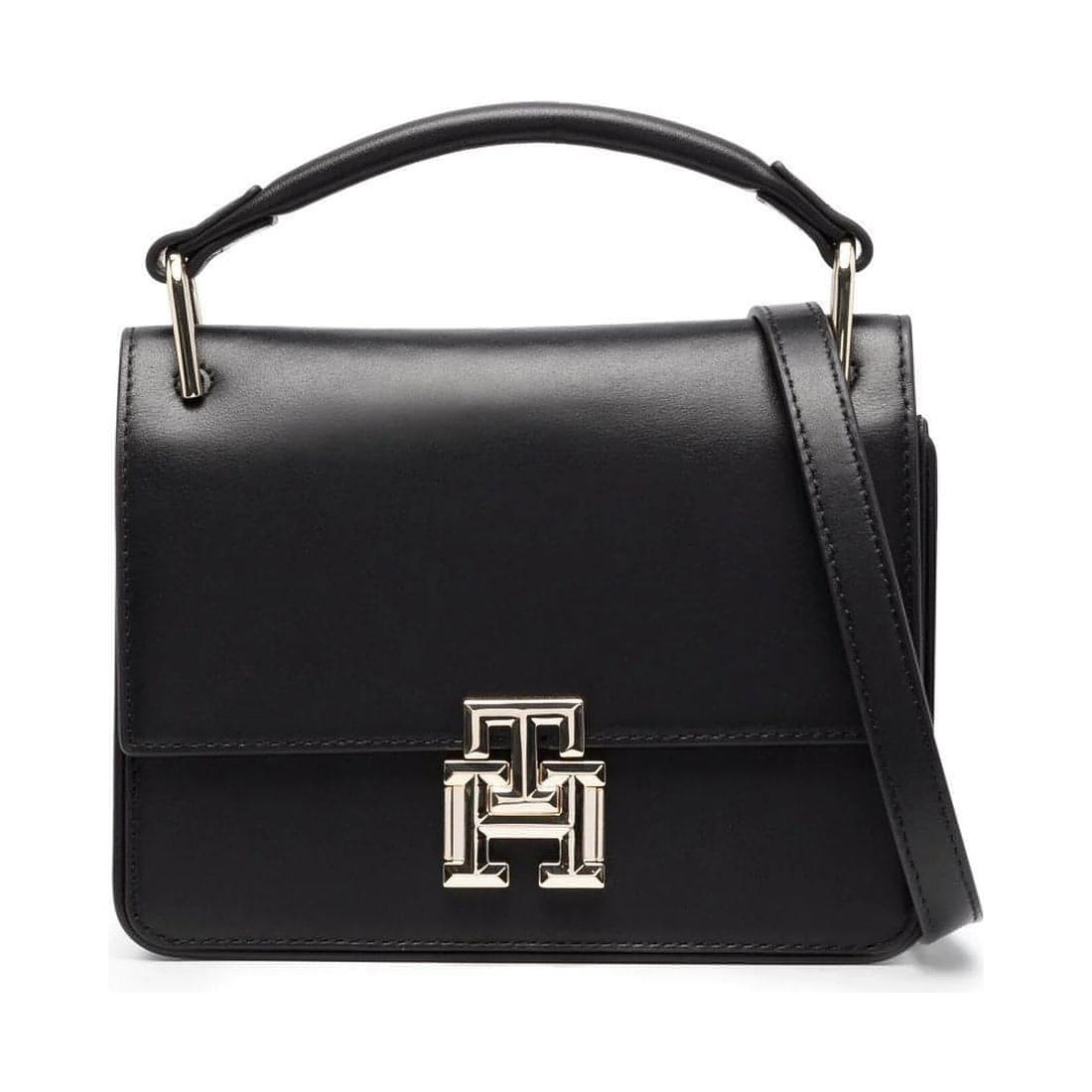 Tommy Hilfiger womens black push locrossover | Vilbury London