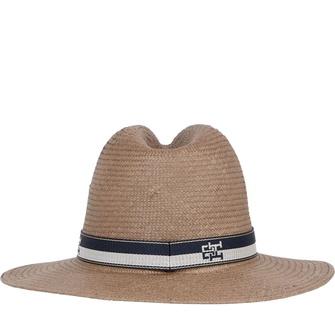 Tommy Hilfiger womens beige iconic prep fedora hats | Vilbury London