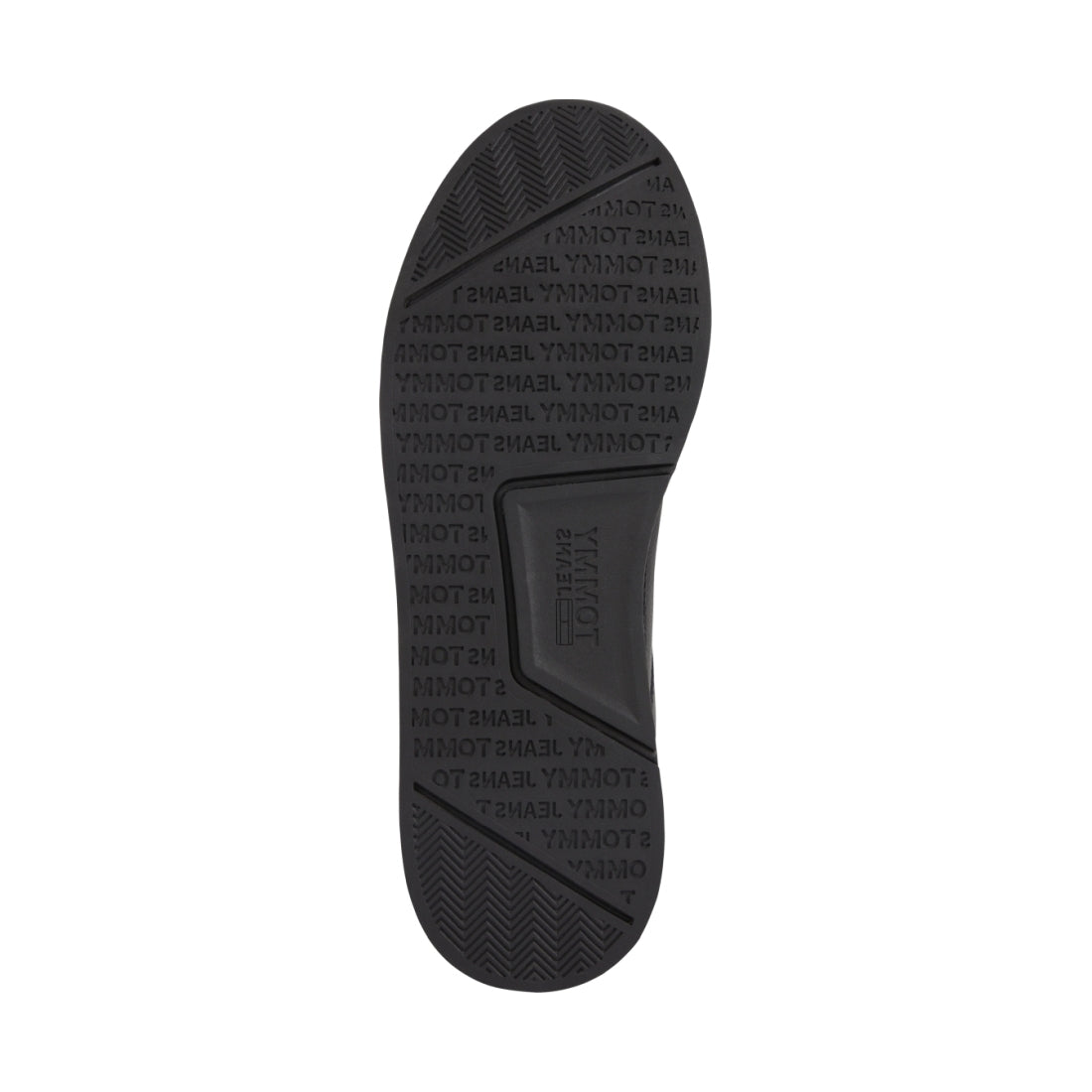 Tommy Jeans mens Black flexi runner ess shoe | Vilbury London