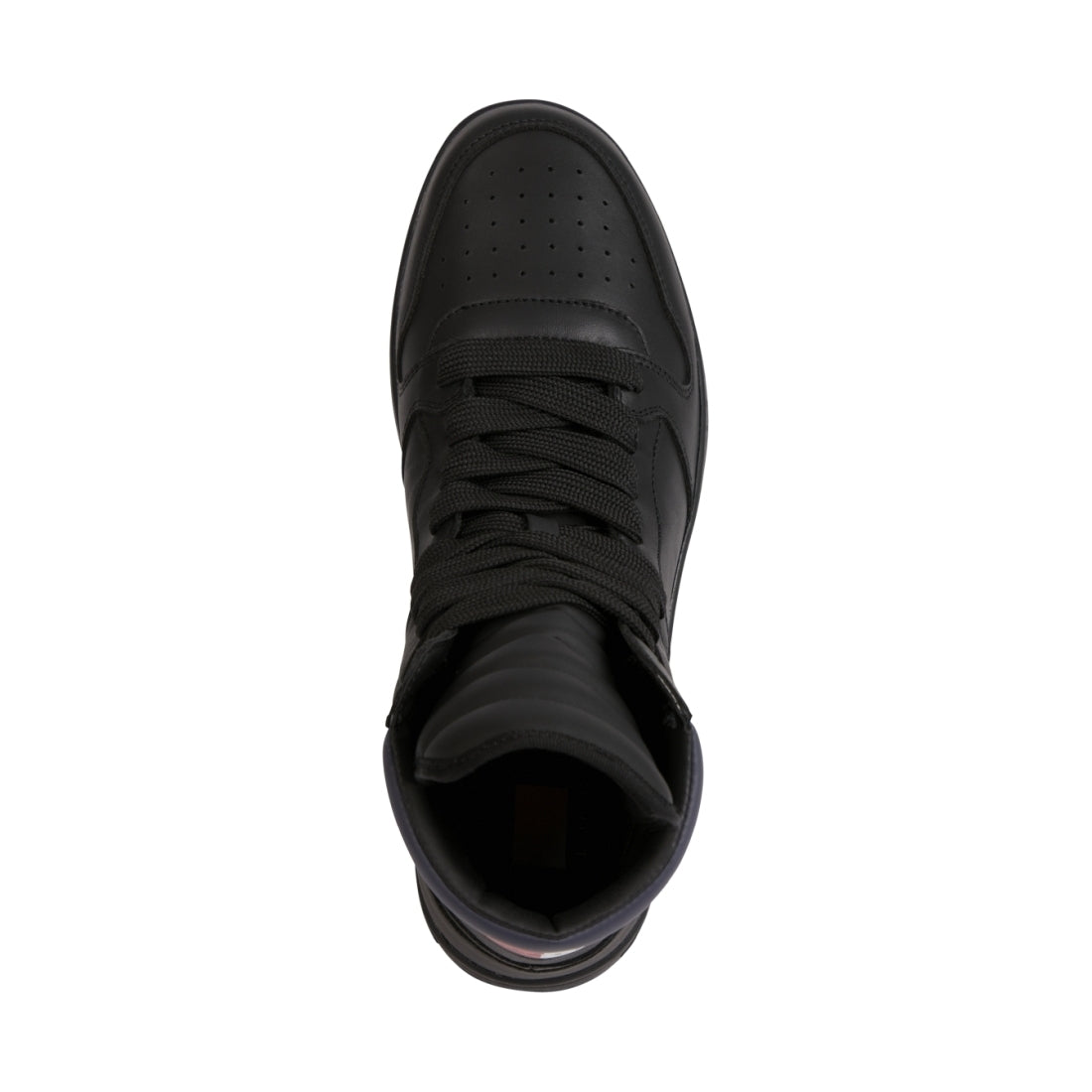 Tommy Jeans mens Black zion 1 shoe | Vilbury London