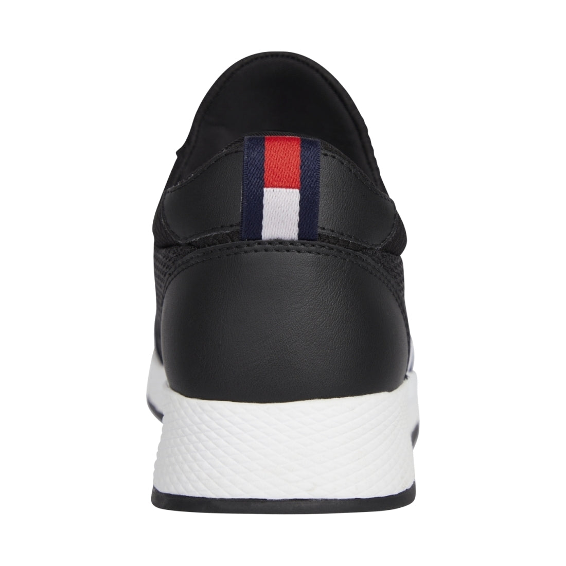 Tommy Jeans womens Black flexi runner shoe | Vilbury London