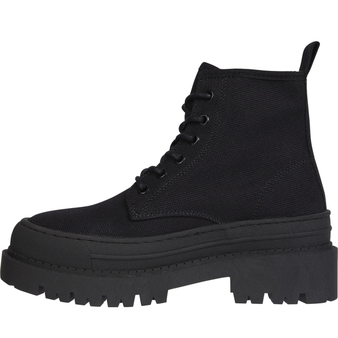 Tommy Jeans womens Black foxing boot | Vilbury London