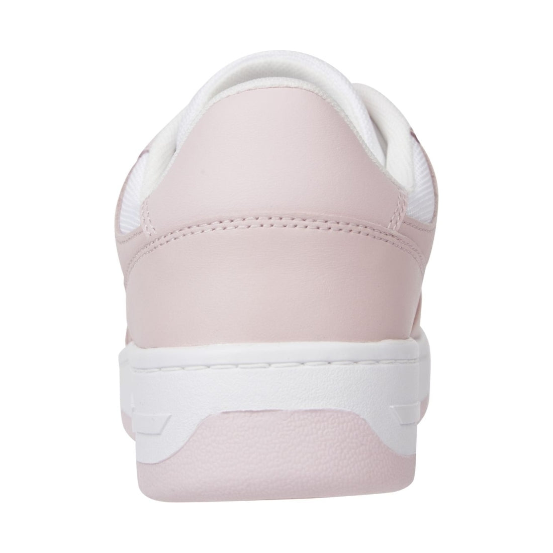 Tommy Jeans womens misty pink retro basket sport shoe | Vilbury London