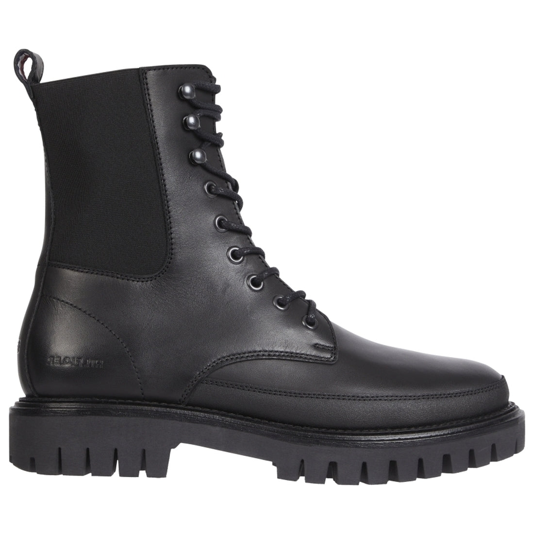 Tommy Hilfiger mens Black premium casual chunky lboot | Vilbury London