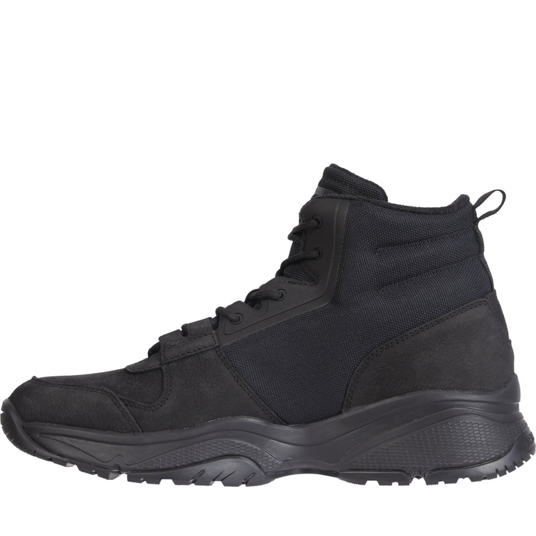 Tommy Hilfiger mens Black outdoor boot cordura | Vilbury London