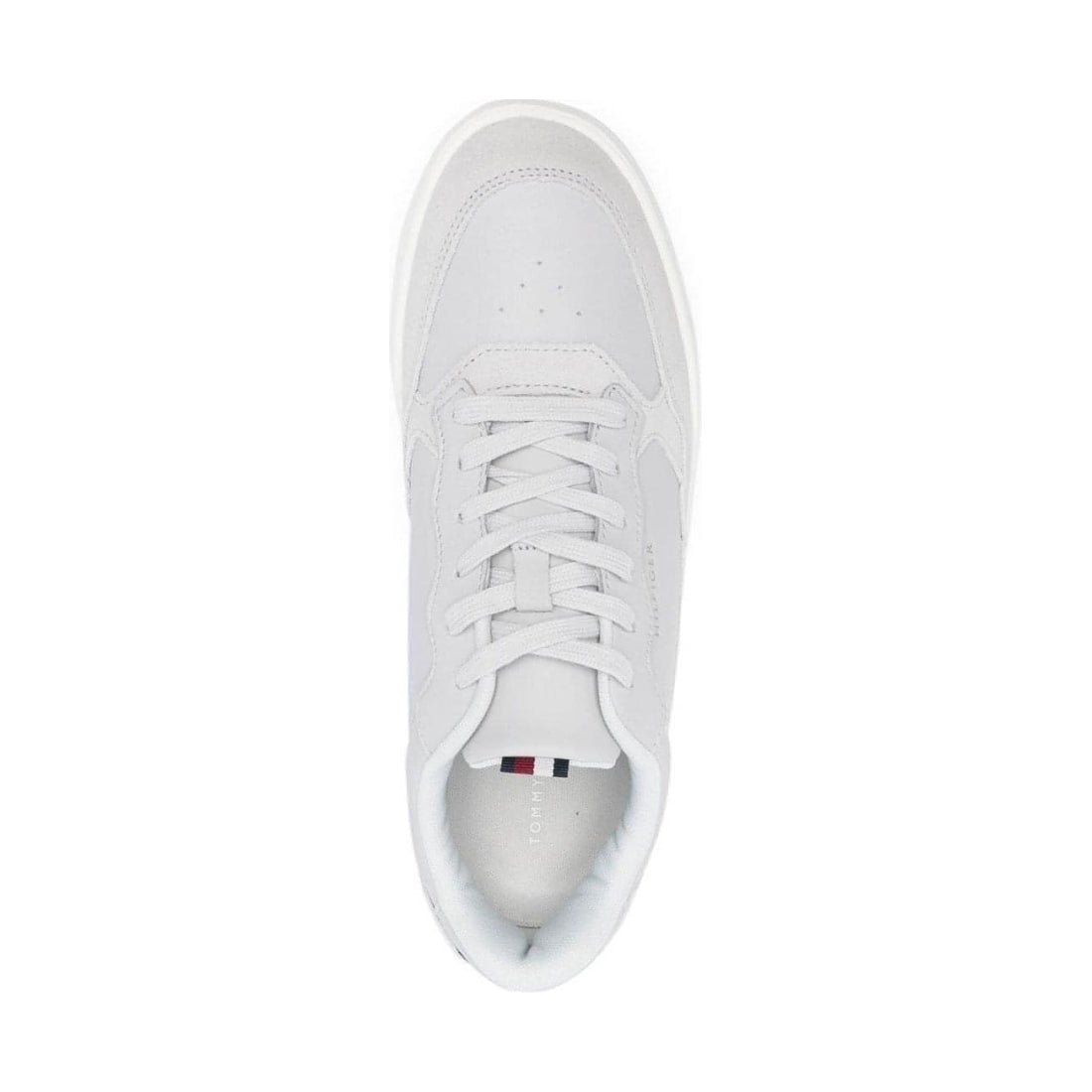 Tommy Hilfiger mens light cast elevated cupsole mix trainers | Vilbury London