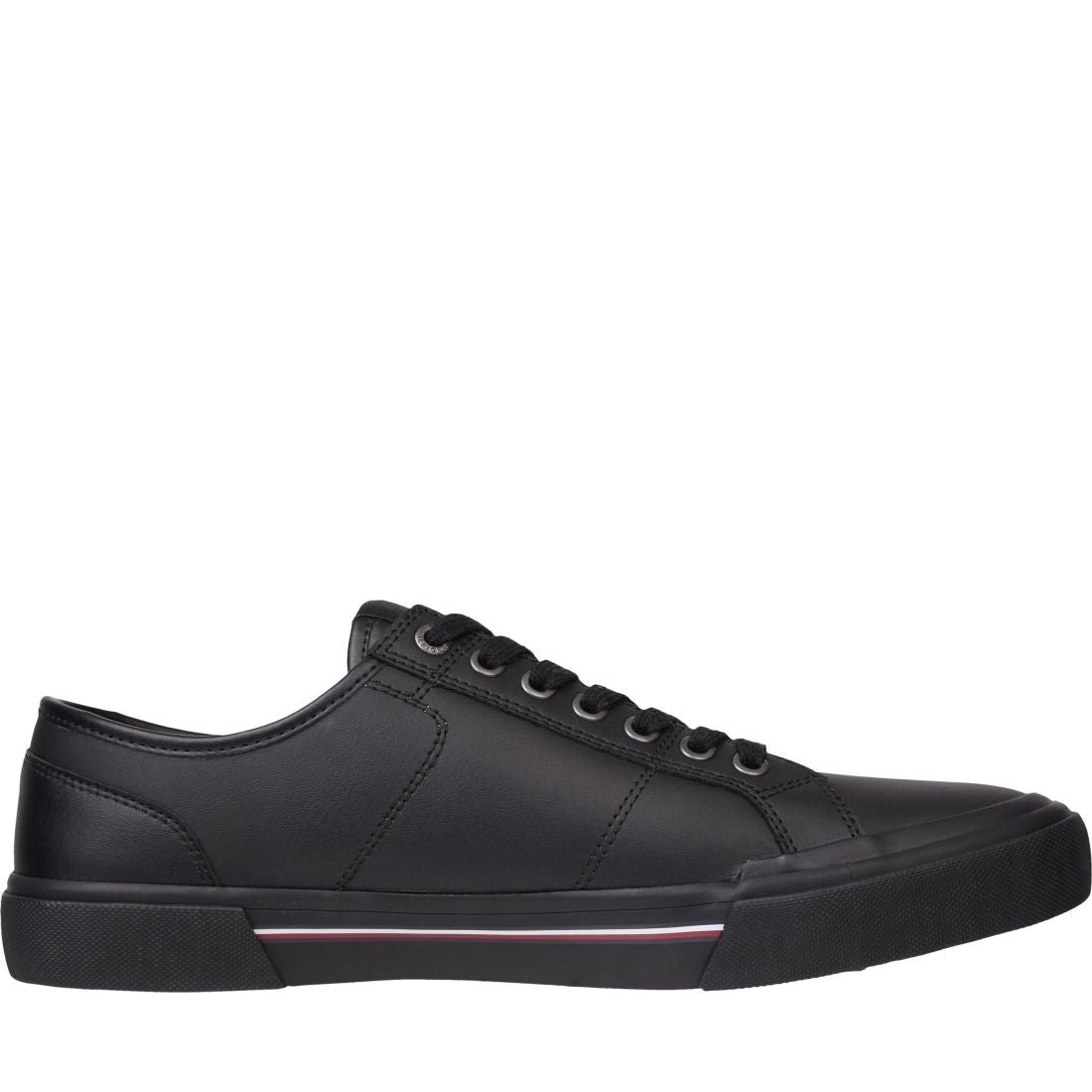 Tommy Hilfiger mens black core corporate sport shoe | Vilbury London