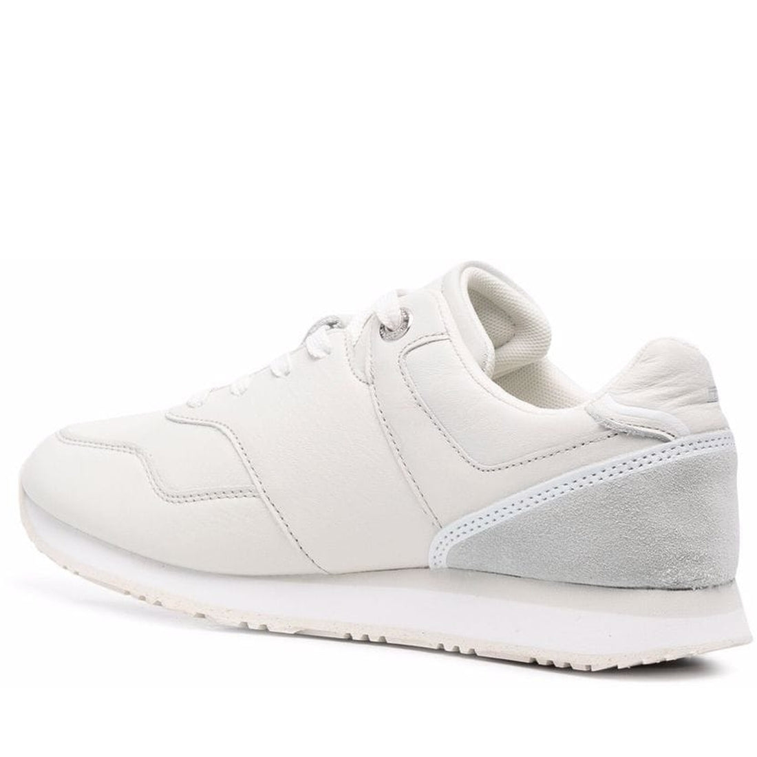 Tommy Hilfiger Womens White undyed runner shoes | Vilbury London