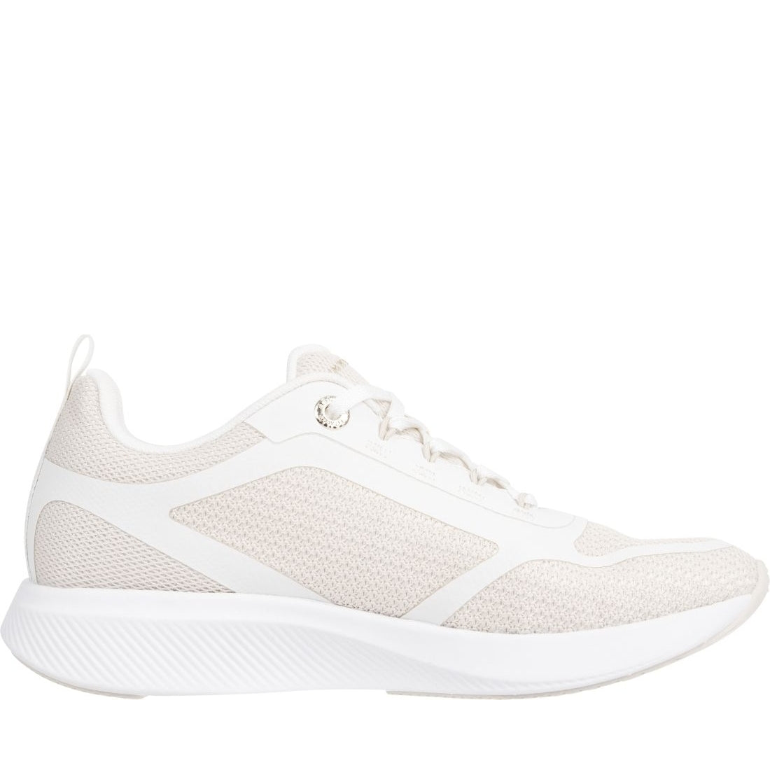 Tommy Hilfiger womens white active mesh trainer | Vilbury London