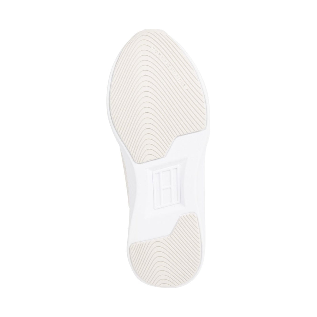 Tommy Hilfiger womens white active mesh trainer | Vilbury London