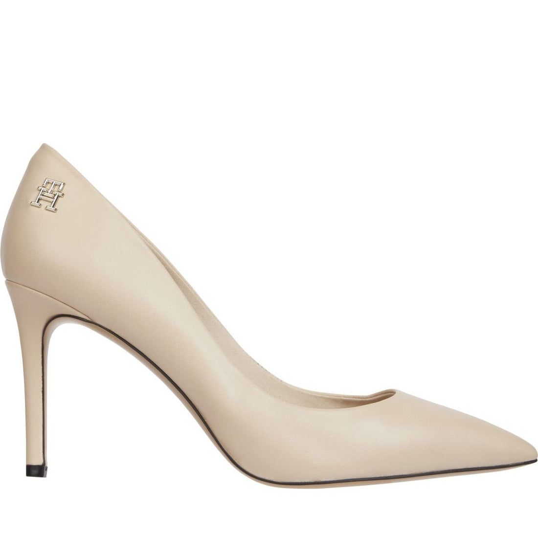 Tommy Hilfiger womens misty blush pointy pump | Vilbury London