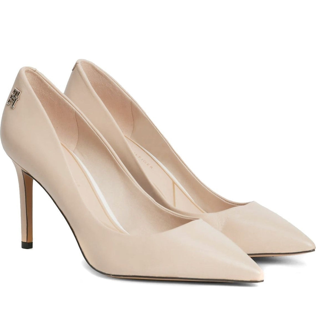 Tommy Hilfiger womens misty blush pointy pump | Vilbury London