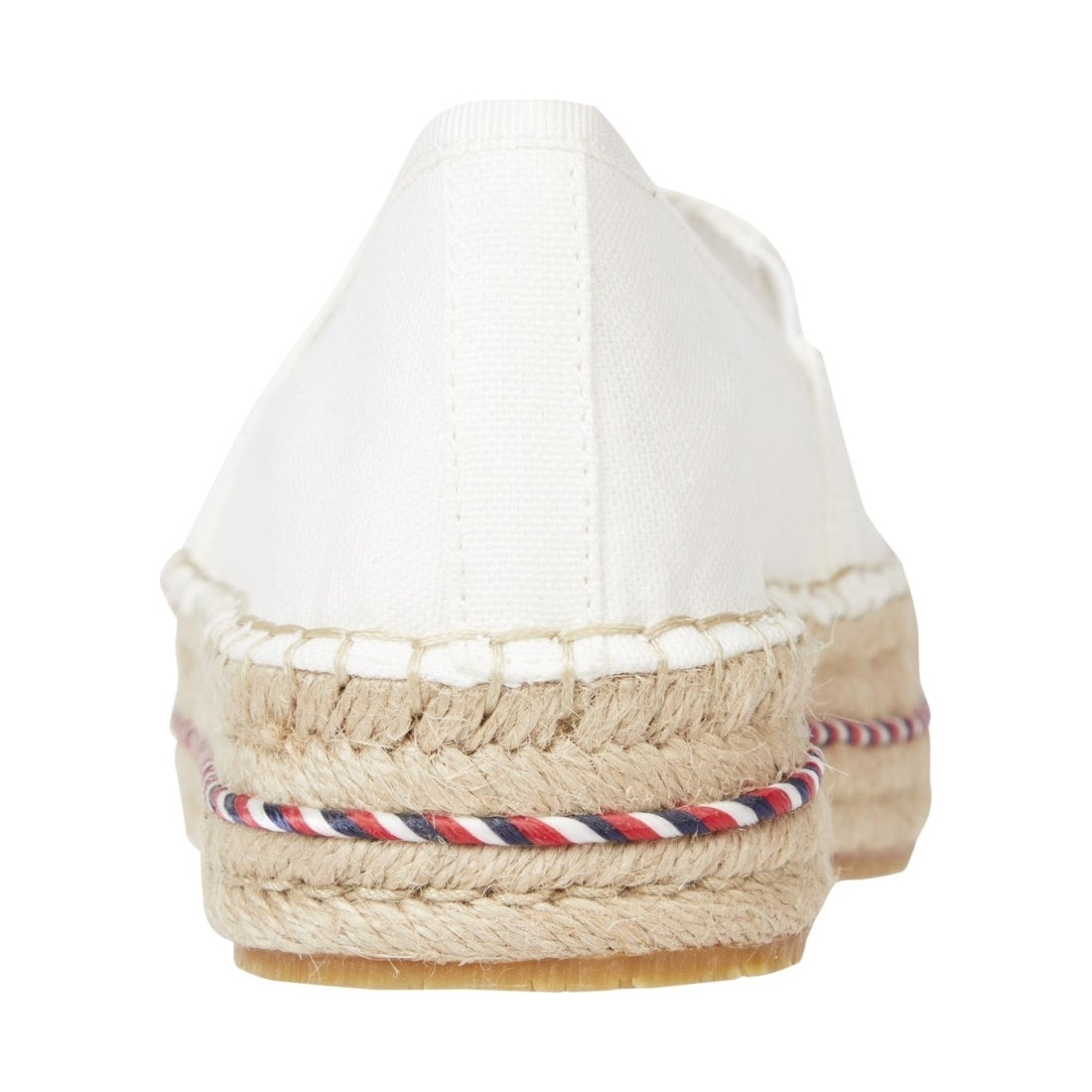 Tommy Hilfiger womens ecru embroidered espadrilles | Vilbury London