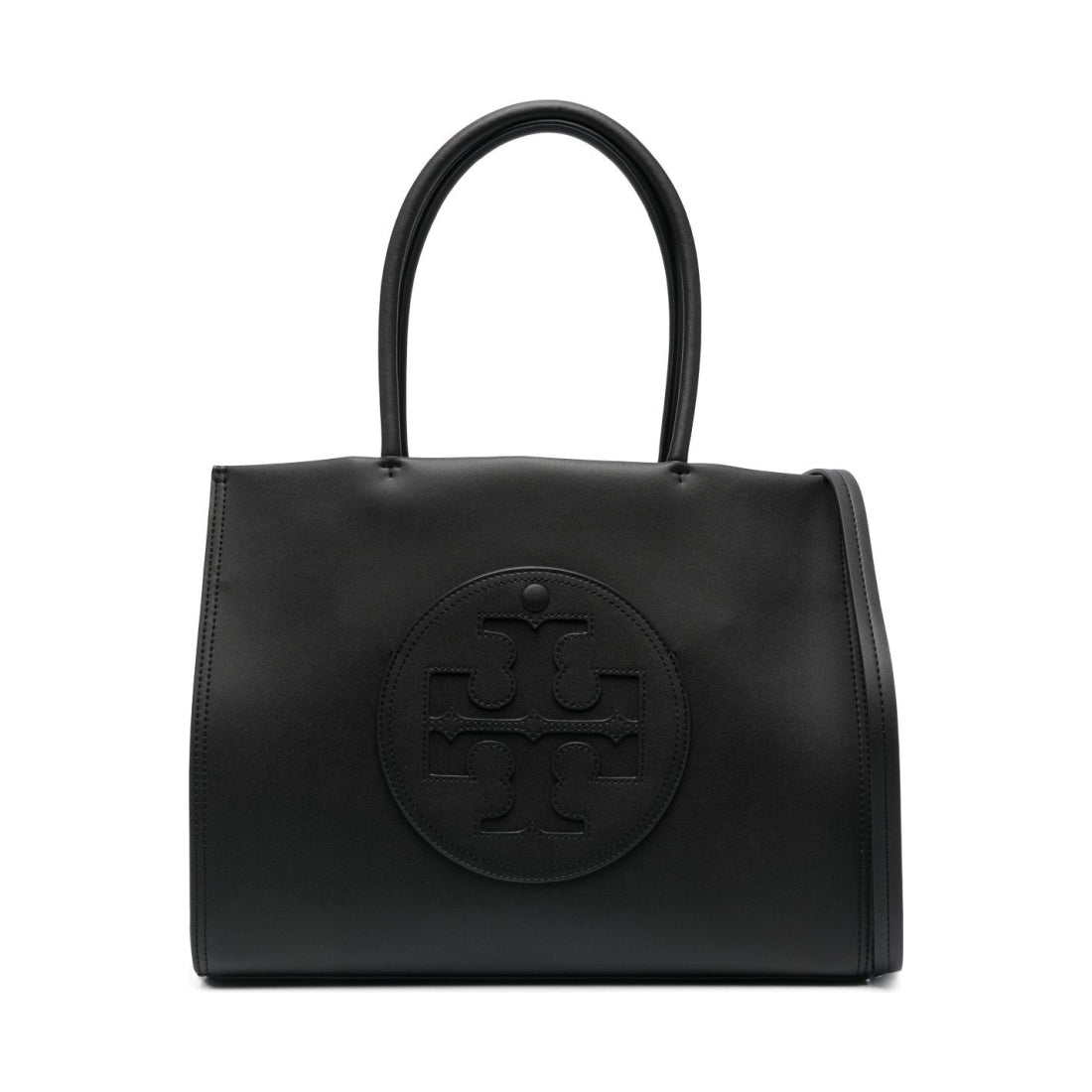 Tory Burch womens black ella bio small tote | Vilbury London