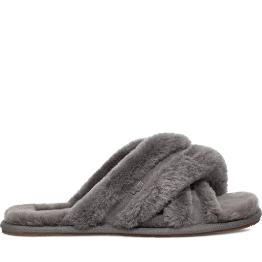 UGG womens Charcoal scuffita indoor slippers | Vilbury London