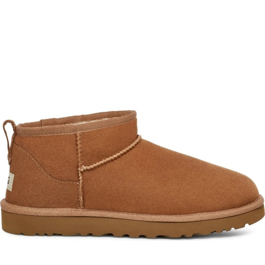 UGG mens Chestnut classic ultra mini booties | Vilbury London