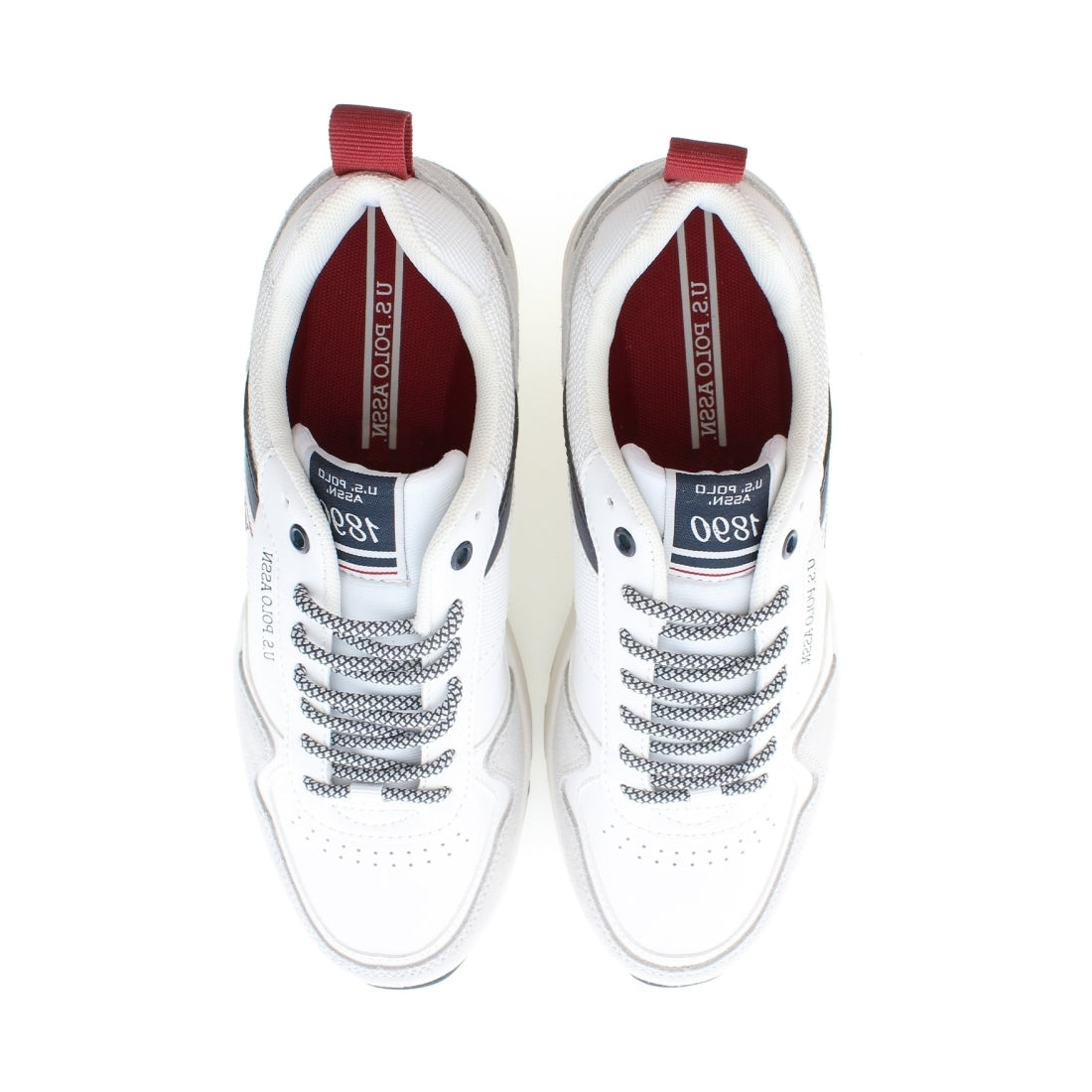 U.S. Polo Assn. Mens Whi lyam shoes | Vilbury London