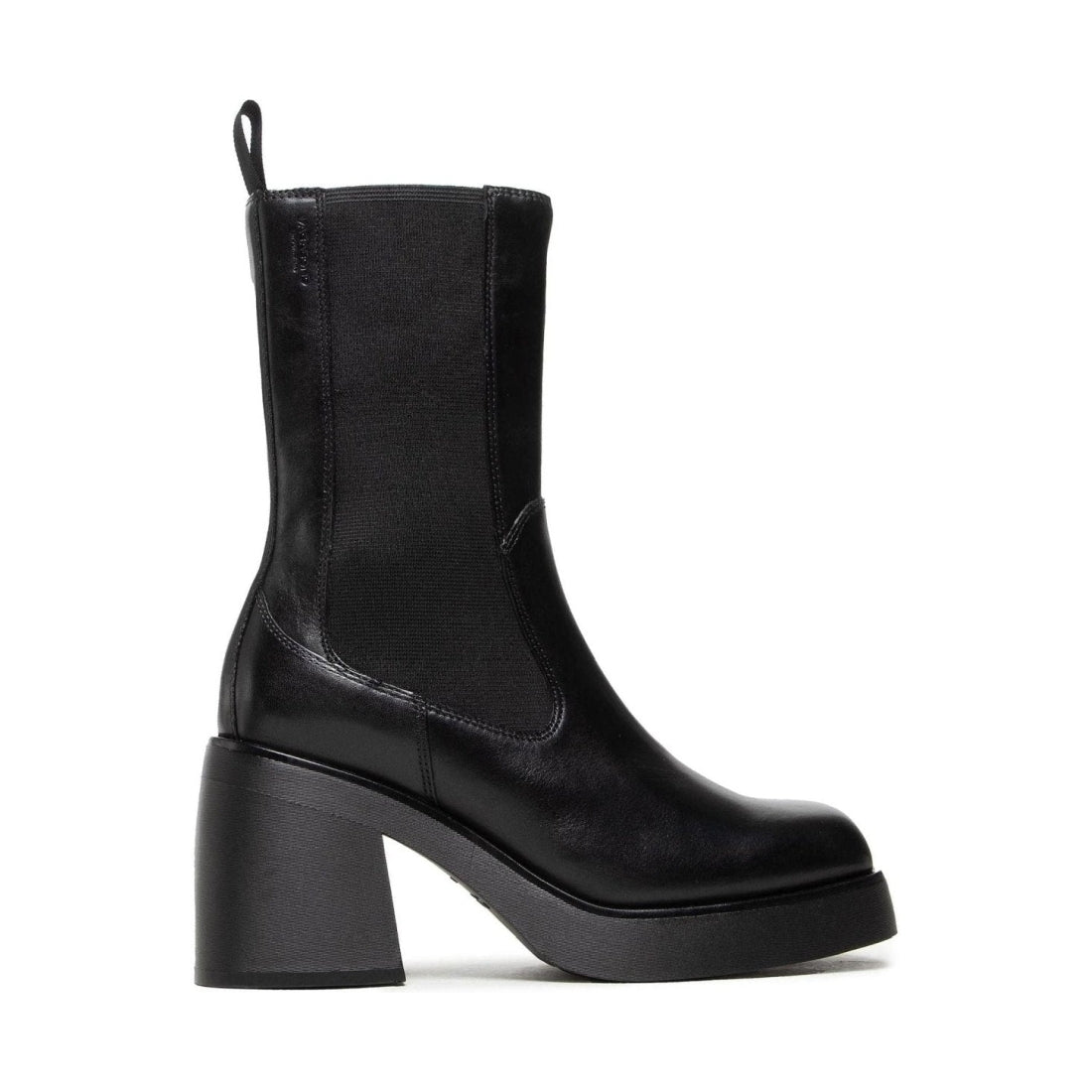 Vagabond womens Black broke booties | Vilbury London