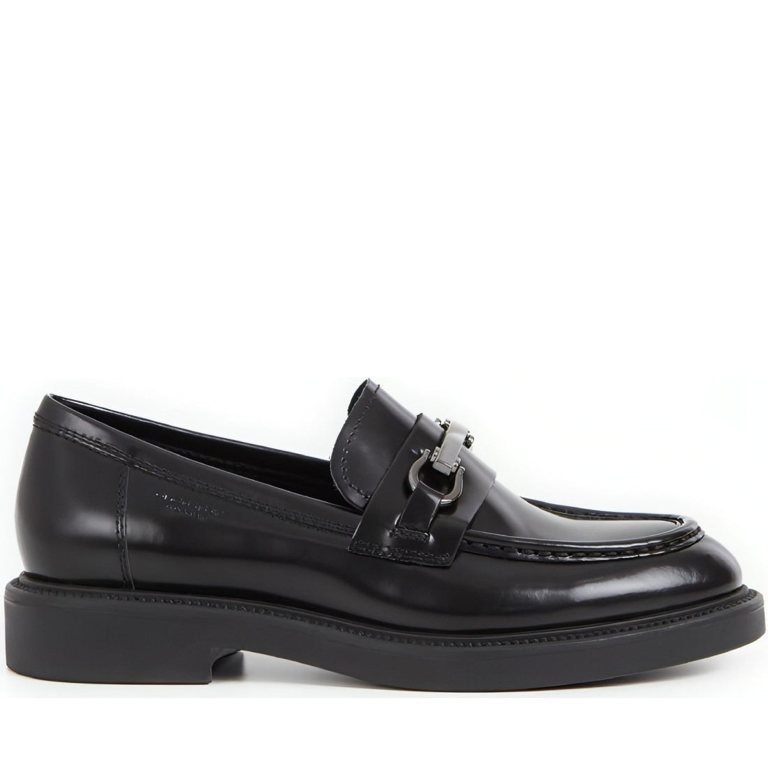 Vagabond womens black alex w loafers | Vilbury London