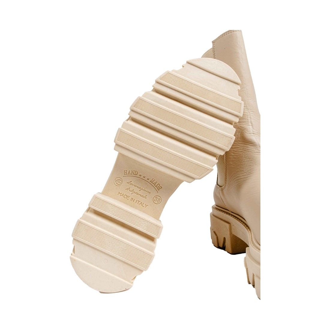 VAMSKO womens Latte La molly high booties | Vilbury London