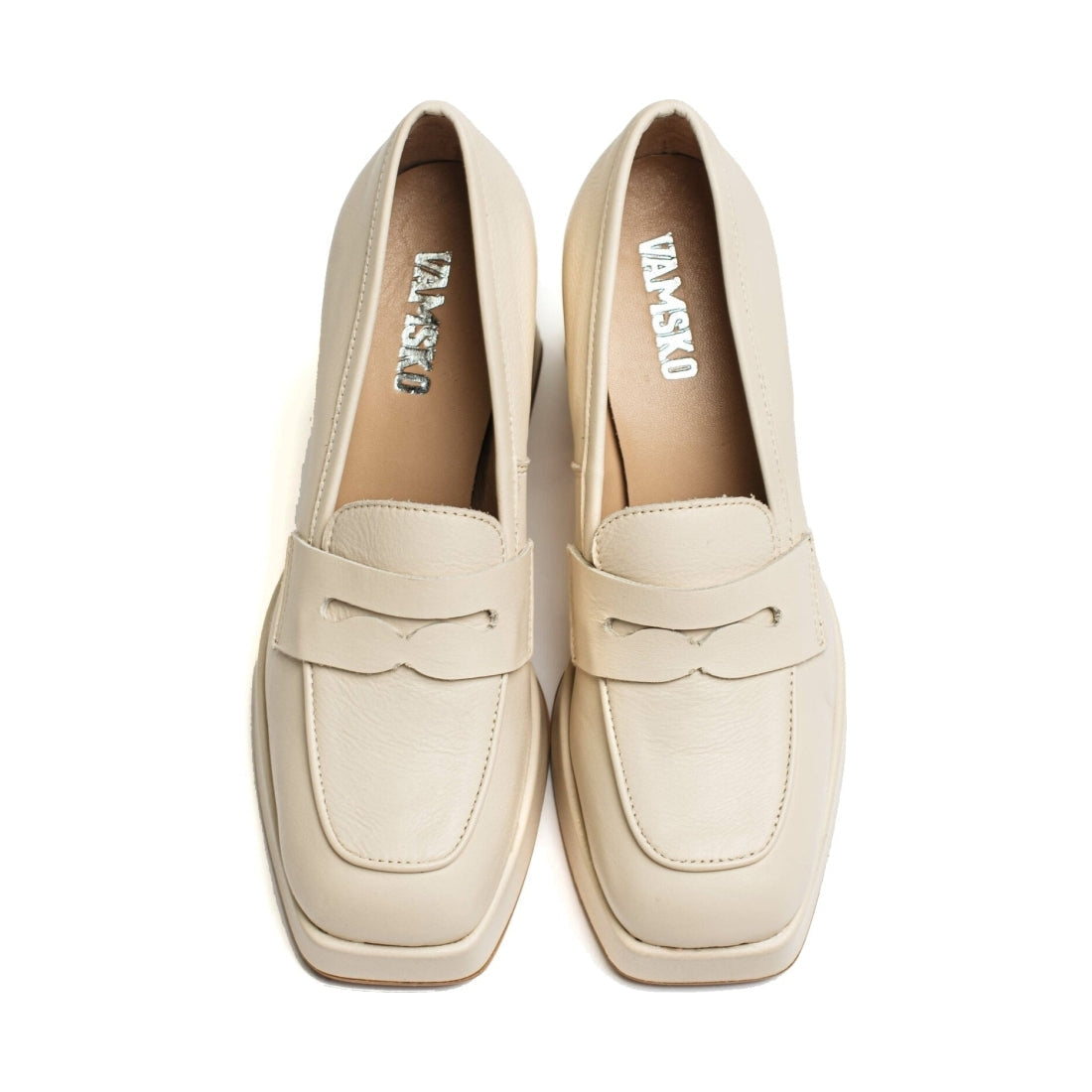 VAMSKO womens nude greta formal | Vilbury London