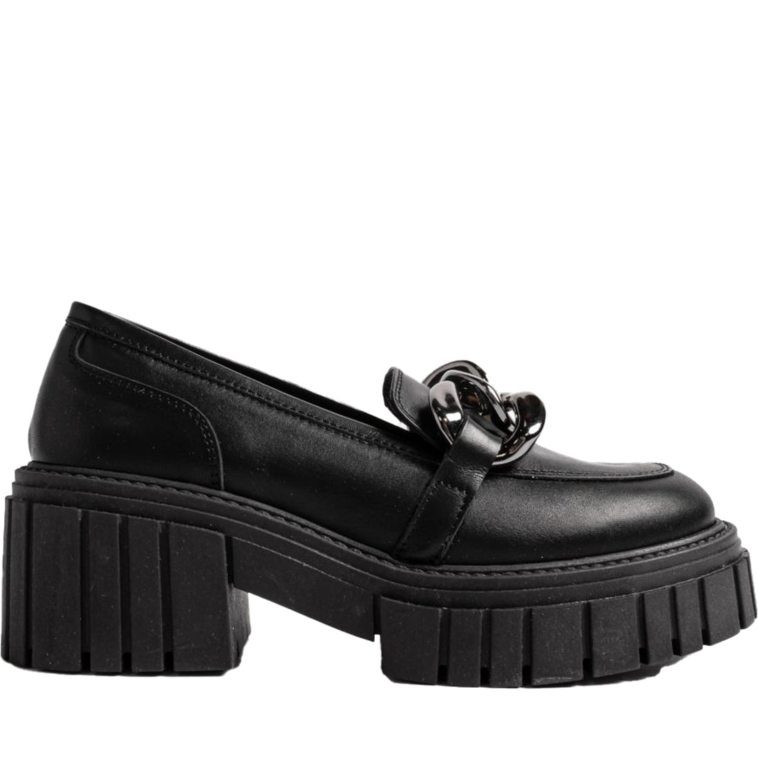 VAMSKO womens Black iris loafers | Vilbury London