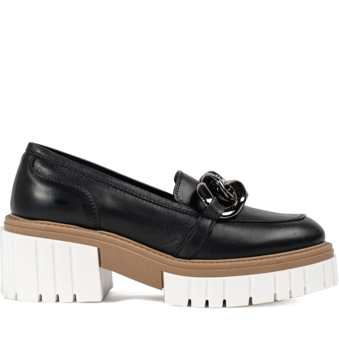 VAMSKO womens black iris loafers | Vilbury London