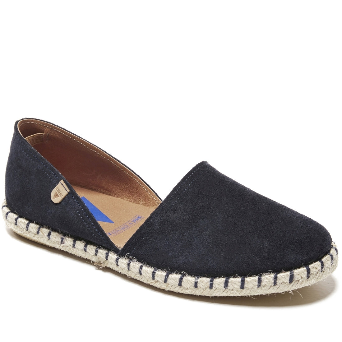 Verbenas Womens Marino carmen serraje marino flats | Vilbury London