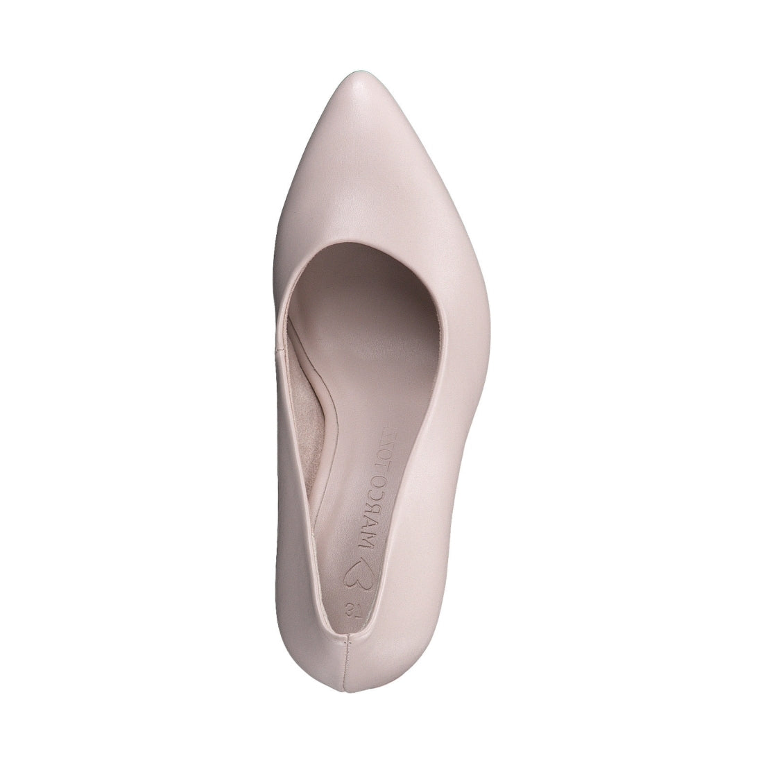 Marco Tozzi womens beige elegant closed pumps | Vilbury London