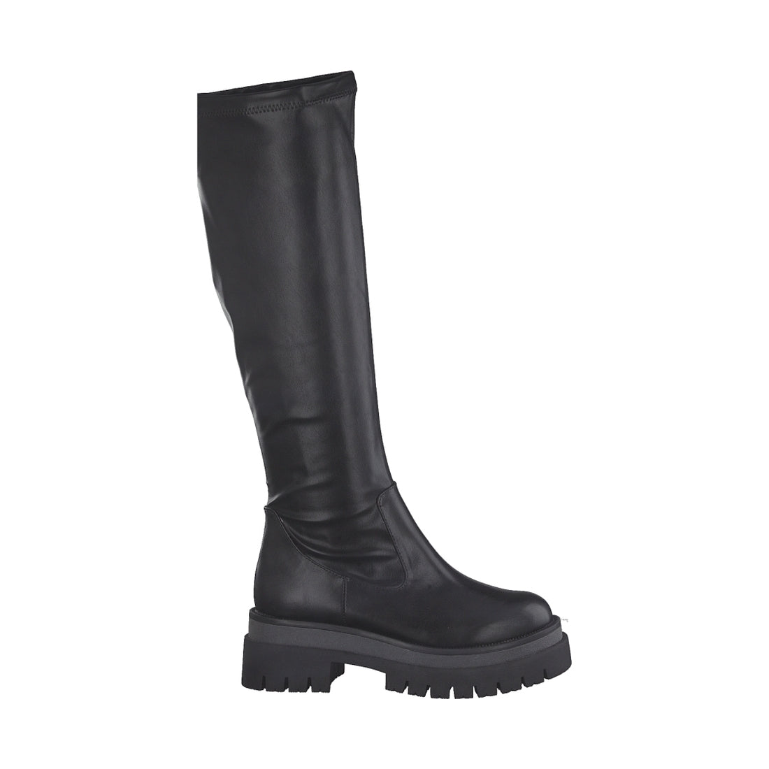 Marco Tozzi womens black casual closed boots | Vilbury London