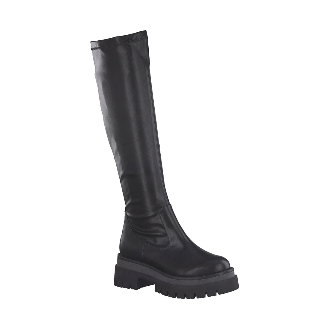 Marco Tozzi womens black casual closed boots | Vilbury London