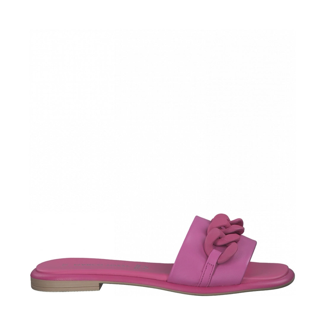 Marco Tozzi Womens pink casual open sandals | Vilbury London