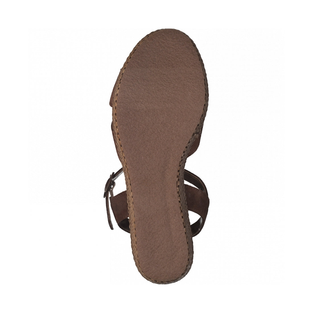 Marco Tozzi Womens cognac casual open sandals | Vilbury London