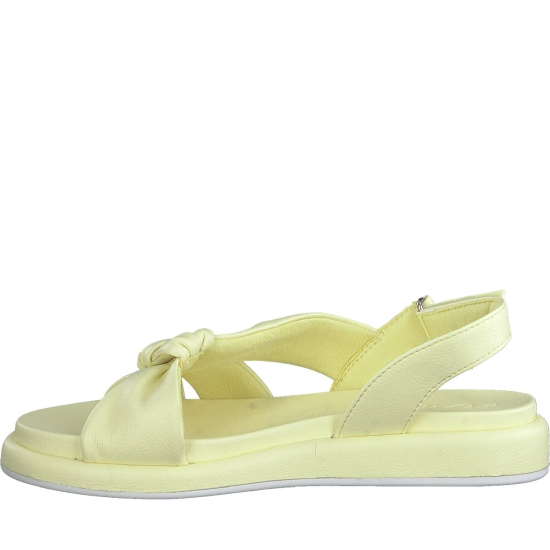 Marco Tozzi womens yellow casual open sandals | Vilbury London