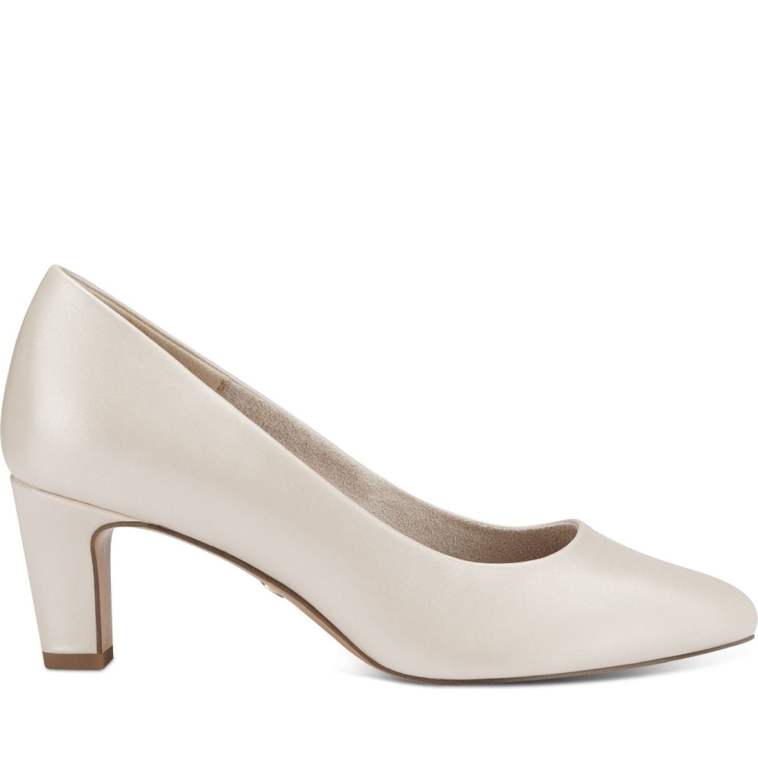 Tamaris womens rose pearl elegant closed formal | Vilbury London