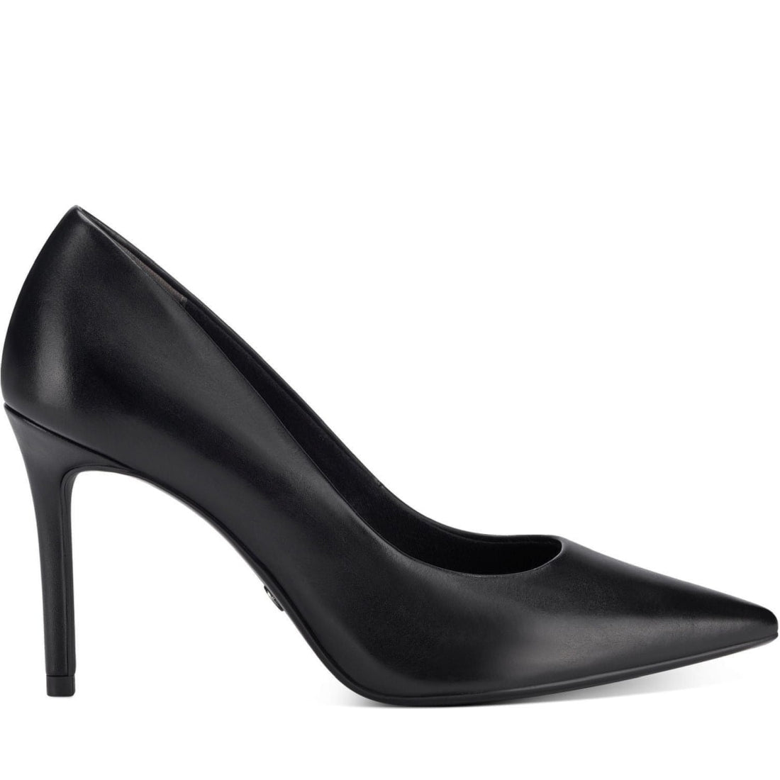 Tamaris womens black elegant closed pumps | Vilbury London