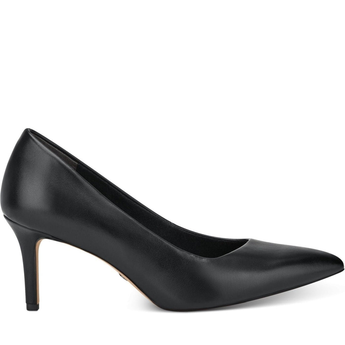 Tamaris womens black elegant closed pumps | Vilbury London