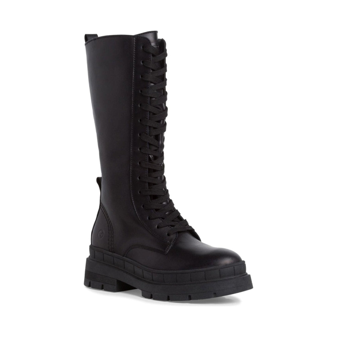 Tamaris womens black casual closed boots | Vilbury London