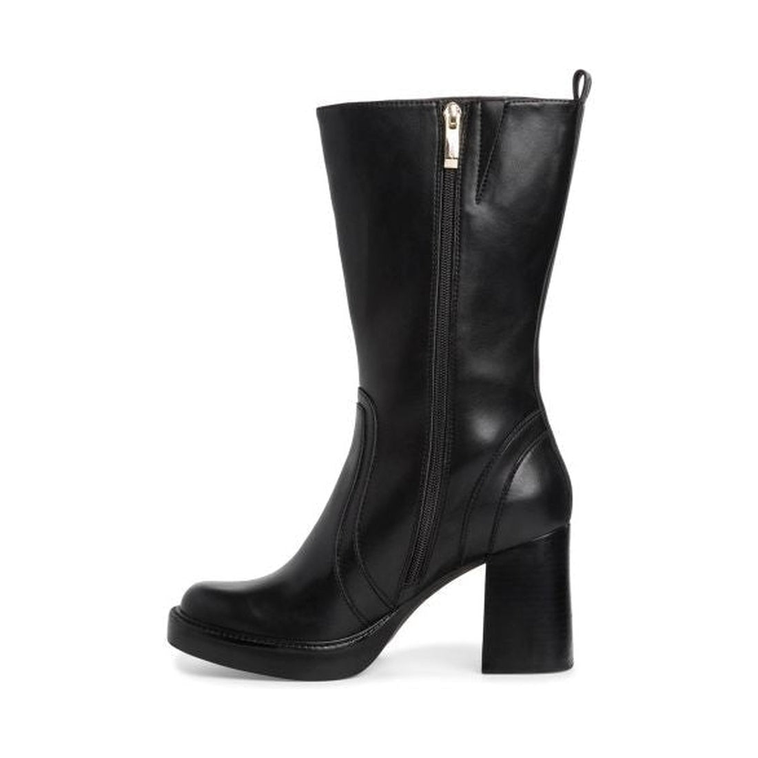 Tamaris womens black elegant closed booties | Vilbury London