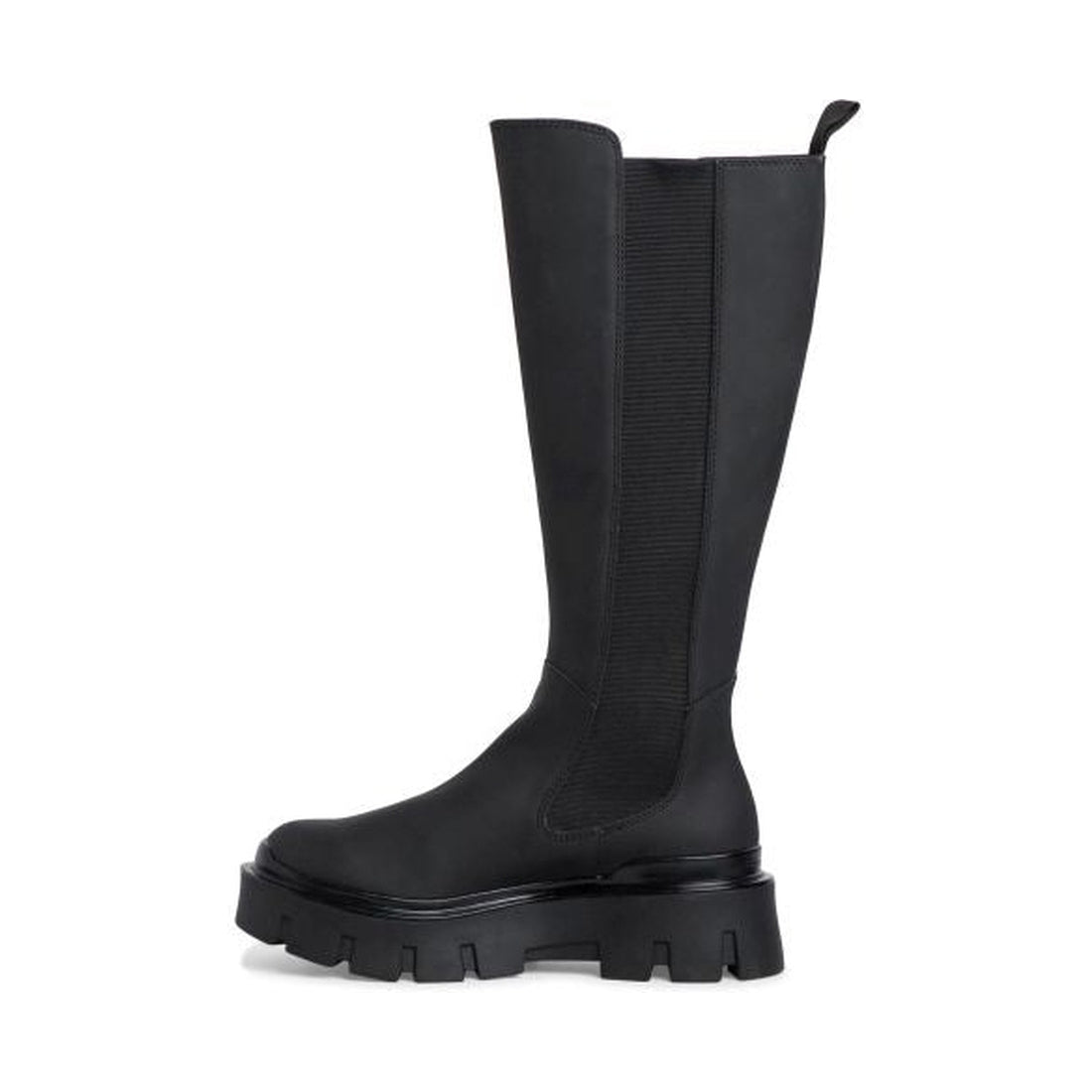 Tamaris womens black casual closed boots | Vilbury London