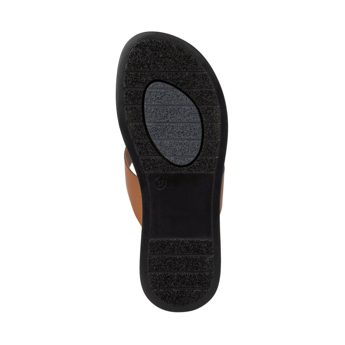 Tamaris Womens cuoio casual open slippers | Vilbury London