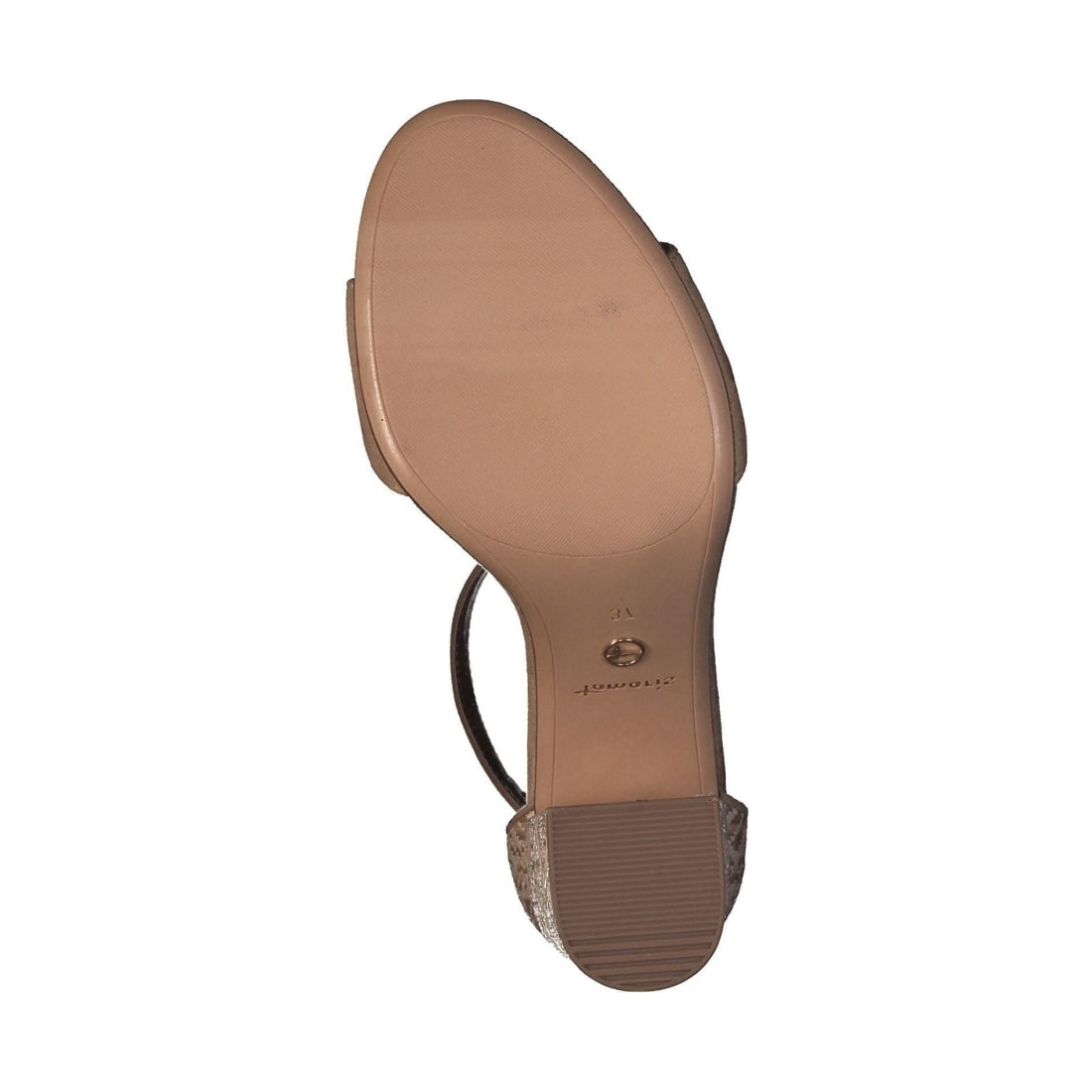 Tamaris womens nature comb elegant open sandals | Vilbury London